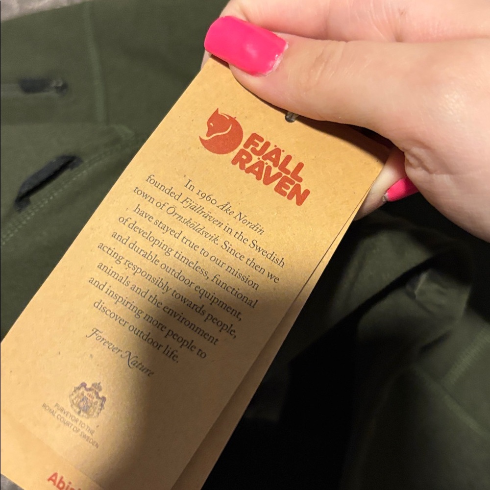 Fjallraven Green and Black Leggings - Picture 3 of 5